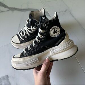 Converse Run Star Motion High Top Platform Sneakers Black Women’s 5.5 Men’s 4